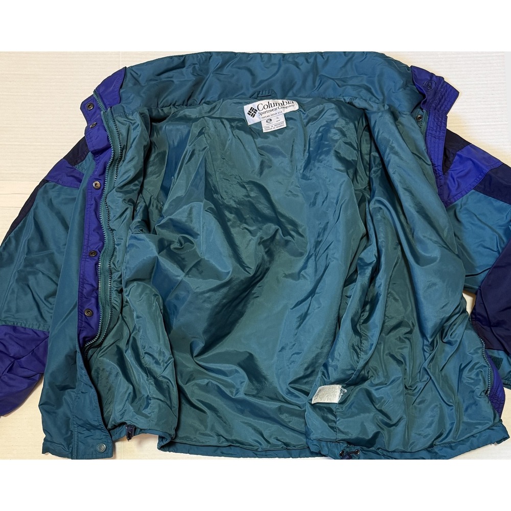 COLUMBIA Bugaboo - Women's Vintage Blue Lined Jacket - Size X-Large XL - Picture 5 of 8